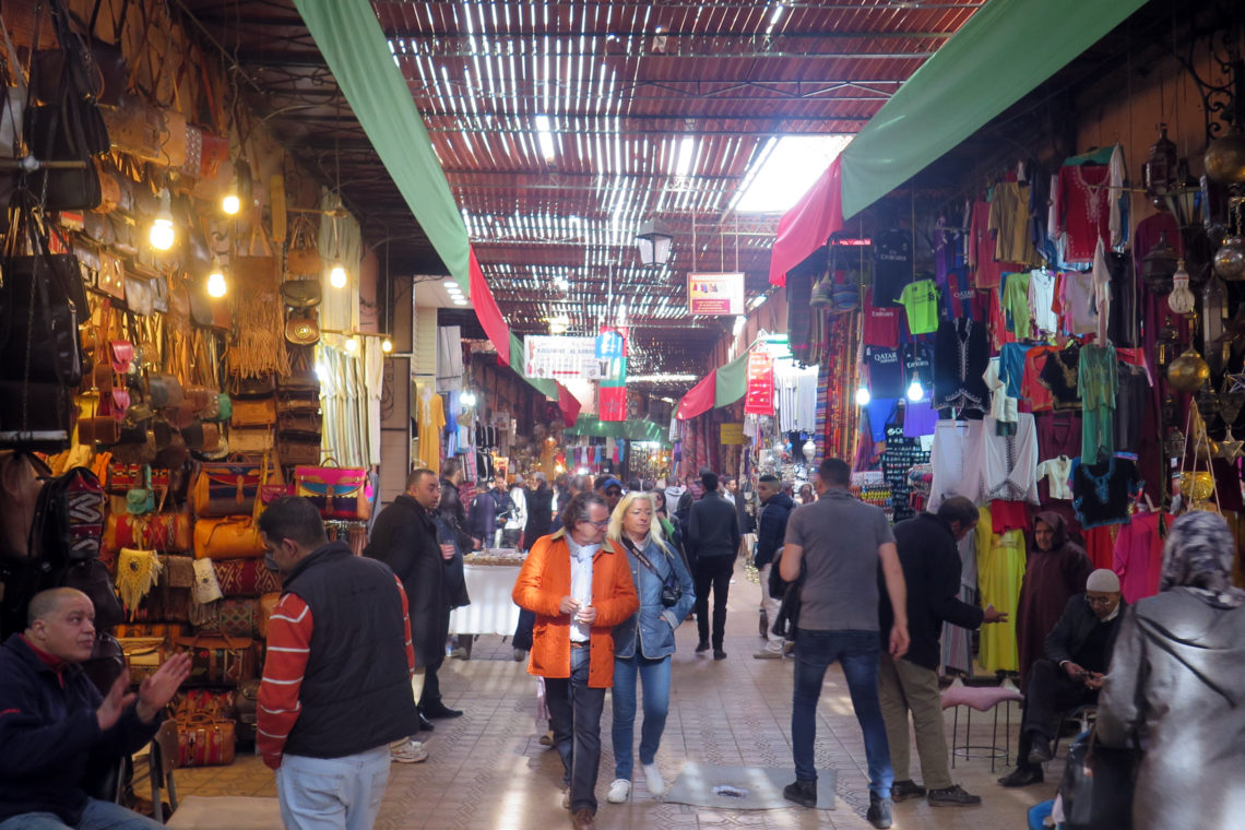 Marrakech souk