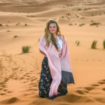 Grace Scanlon in the Sahara