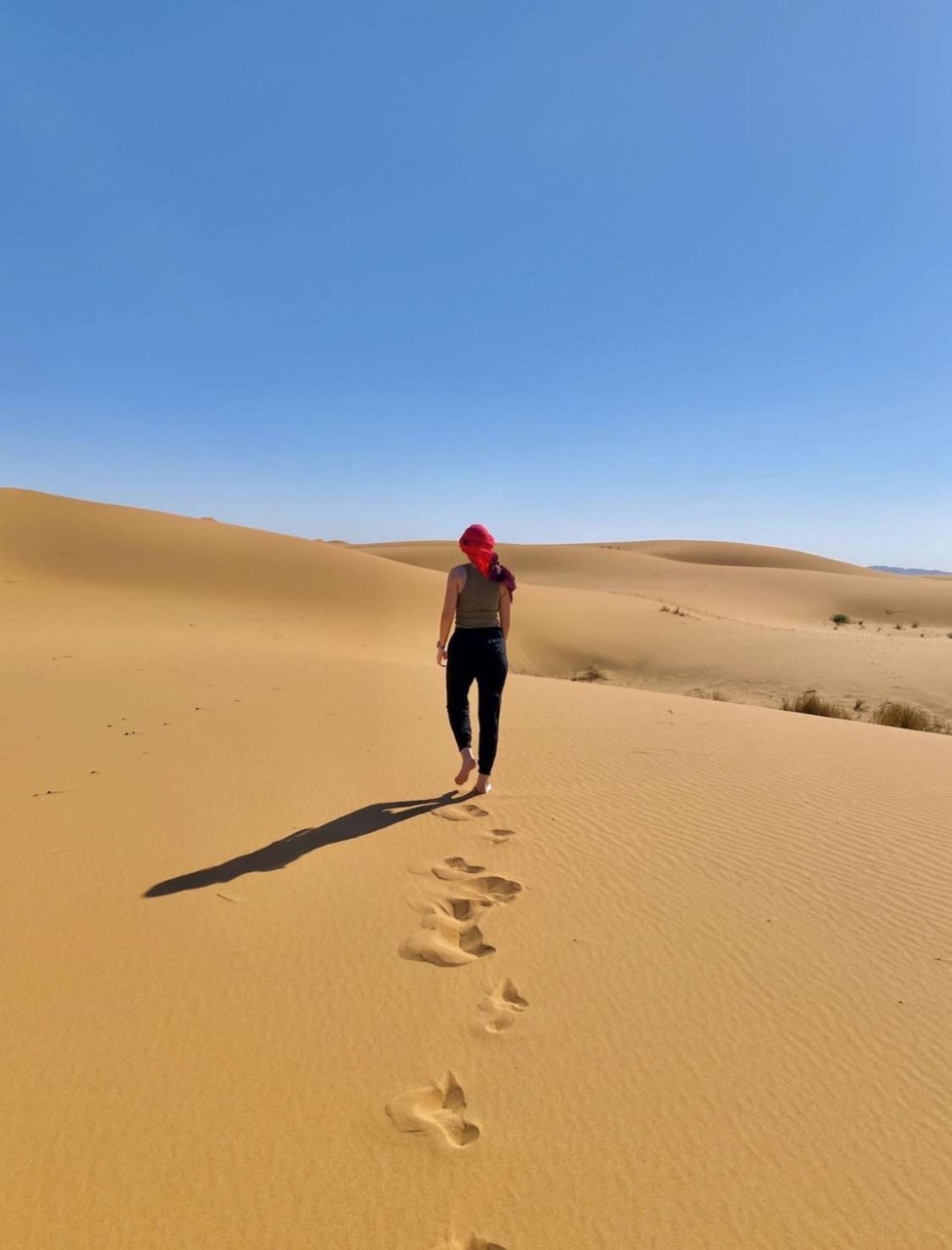 Mackenzie Mahoney in the desert